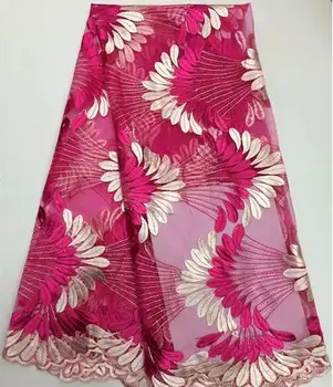 2017 Latest African lace Fabric, High Quality Embroidered Tulle Fabric,African French Net Lace Fabric
2017 Latest African lace Fabric, High Quality Embroidered Tulle Fabric,African French Net Lace Fabric