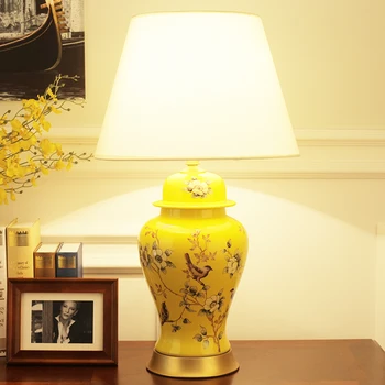 American ceramic table lamp luxury fabric of modern table lamps living room bedroom bedside lamp desk lamp lighting ZA81824
American ceramic table lamp luxury fabric of modern table lamps living room bedroom bedside lamp desk lamp lighting ZA81824