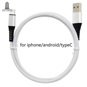 500 pcs/lot Hi-quality For Lighting/Micro USB/typec Cable Durable Nylon Braided Data Sync Charger Cables For iPhone X 7 8 Cable
500 pcs/lot Hi-quality For Lighting/Micro USB/typec Cable Durable Nylon Braided Data Sync Charger Cables For iPhone X 7 8 Cable