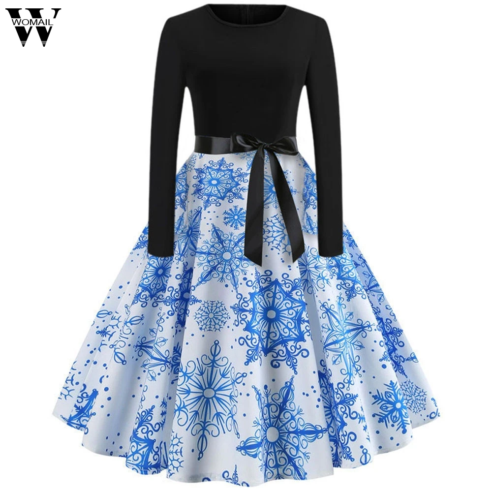 Womail formal Christmas dress women sexy elegant plus sizes Long Sleeve Vintage Christmas Gown Evening Party vestidos verano2019
Womail formal Christmas dress women sexy elegant plus sizes Long Sleeve Vintage Christmas Gown Evening Party vestidos verano2019