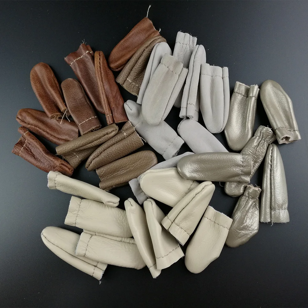 6.5cm Safe Leather Needle Felting for Thumb Index Finger Protector Thimble Protection Guard Hand Craft Embroidery Tool 5 Pairs
6.5cm Safe Leather Needle Felting for Thumb Index Finger Protector Thimble Protection Guard Hand Craft Embroidery Tool 5 Pairs