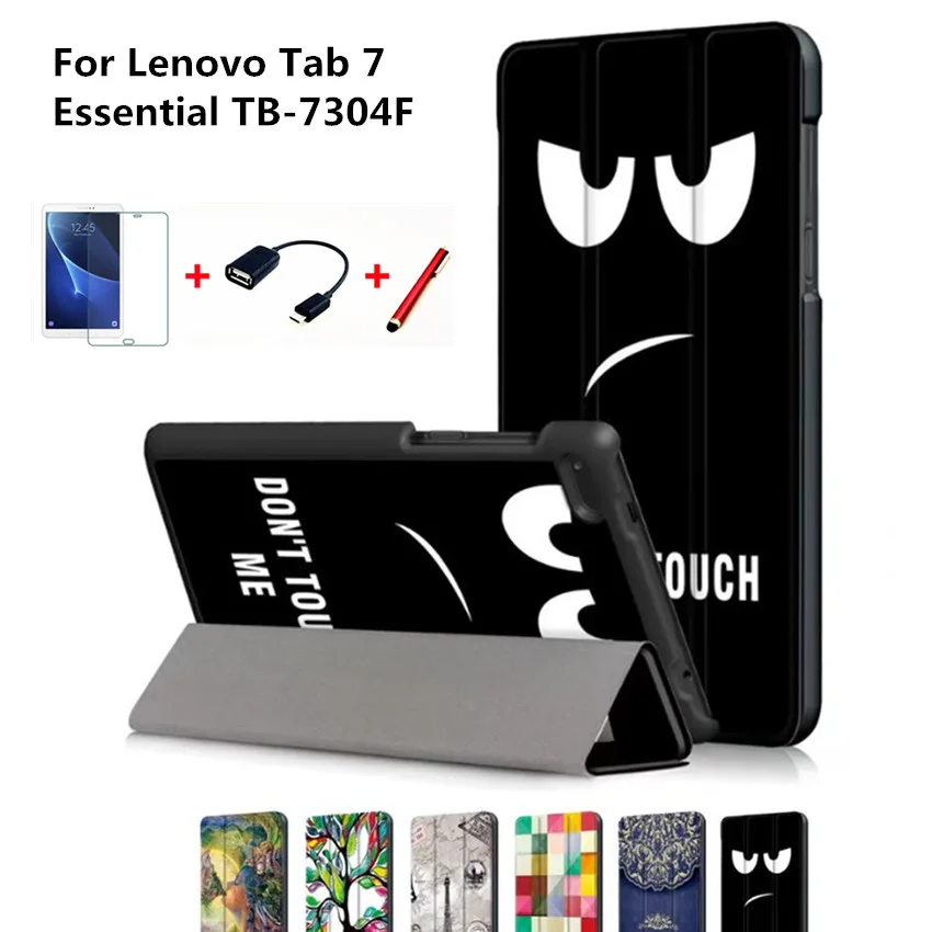 High Quality Magnet PU Case For Lenovo Tab 7 Essential TB-7304F 7304I 7304X 2017 Release Smart Stand Cover+screen protector+pen
High Quality Magnet PU Case For Lenovo Tab 7 Essential TB-7304F 7304I 7304X 2017 Release Smart Stand Cover+screen protector+pen