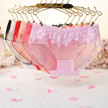 Sexy Underwear Women Seamless Panties New Style See Trough Transparent Lace Briefs For Women Tanga Sexy Cotton 
Sexy Underwear Women Seamless Panties New Style See Trough Transparent Lace Briefs For Women Tanga Sexy Cotton