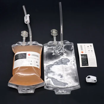 5pcs 300ml Halloween transparent Blood drink bag Halloween party juice wine drinking bag funny props festival decorations
5pcs 300ml Halloween transparent Blood drink bag Halloween party juice wine drinking bag funny props festival decorations