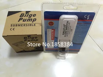 Bilge Pump 1100GPH with Float Switch 12V High Submer sible Marine Electric transfer pump
Bilge Pump 1100GPH with Float Switch 12V High Submer sible Marine Electric transfer pump