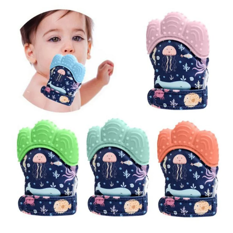 Silicone Baby Teether Pacifier Glove Natural Thumb Sound Teething Nursing Beads Child Give Up Sucking Fingers BPA Free Toys
Silicone Baby Teether Pacifier Glove Natural Thumb Sound Teething Nursing Beads Child Give Up Sucking Fingers BPA Free Toys