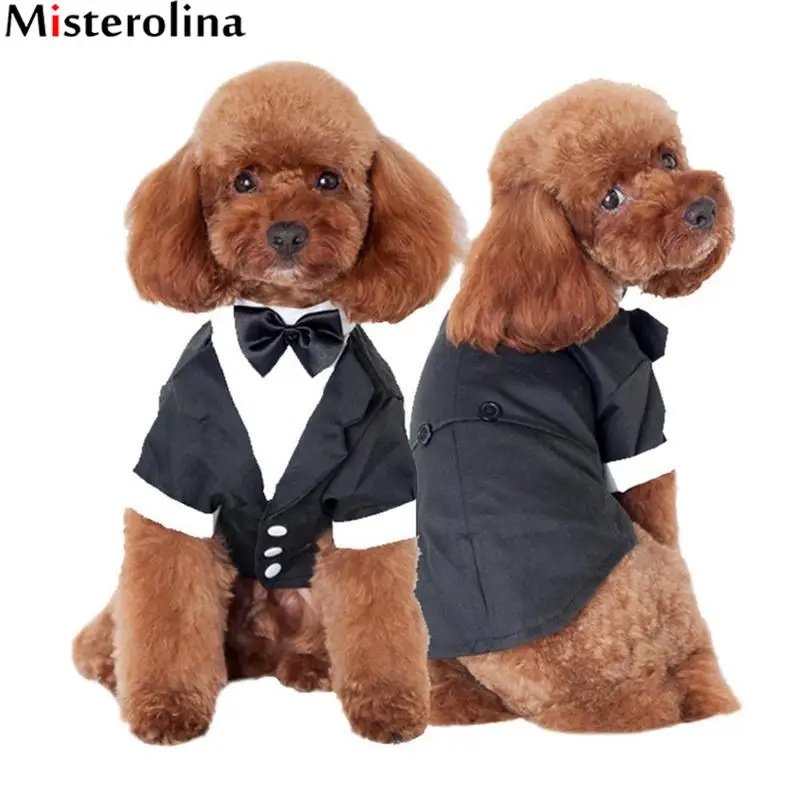 New Pet Dog Puppy Cat Tuxedo Bow Tie Wedding Suit Costumes Coat S-XXL Pet Spring And Summer Dog Clothes PET1905
New Pet Dog Puppy Cat Tuxedo Bow Tie Wedding Suit Costumes Coat S-XXL Pet Spring And Summer Dog Clothes PET1905