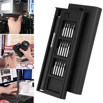 Mini Electric Screwdriver Kit Multifunctional Precision Magnetic Bits Smart Home Work Repair Maintain Fix Tool Screw Driver
Mini Electric Screwdriver Kit Multifunctional Precision Magnetic Bits Smart Home Work Repair Maintain Fix Tool Screw Driver