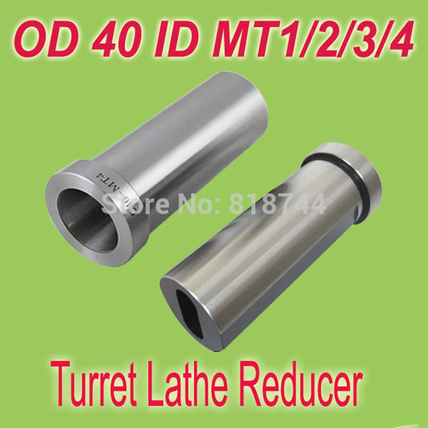 Free Shiping 1 1/2" OD 40mm CNC Lahte Tool Bushing Reducer Turret Adapter Sleeve Reducer MT1/MT2/MT3/MT4 ID
Free Shiping 1 1/2" OD 40mm CNC Lahte Tool Bushing Reducer Turret Adapter Sleeve Reducer MT1/MT2/MT3/MT4 ID