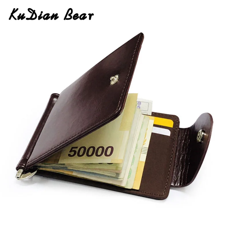 KUDIAN BEAR Short Money Clip Rfid Men Money Wallet Leather Slim Male Card Organizer Minimalist Carteras Hombre BID249 PM49
KUDIAN BEAR Short Money Clip Rfid Men Money Wallet Leather Slim Male Card Organizer Minimalist Carteras Hombre BID249 PM49
