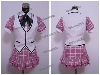 Japanese descent Hot Anime Akuma no Riddle cosplay Halloween JK girls pink dress sweet set (dress+vest+tie+sock)
Japanese descent Hot Anime Akuma no Riddle cosplay Halloween JK girls pink dress sweet set (dress+vest+tie+sock)