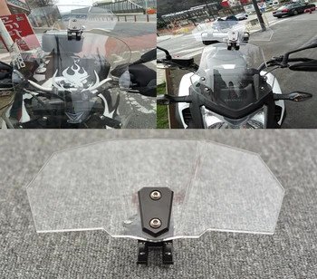 Airflow Adjustable Clear Windscreen Black Bolt-On Variable Spoiler Blade For Honda Yamaha Suzuki Kawasaki BMW Aprilia Ducati
Airflow Adjustable Clear Windscreen Black Bolt-On Variable Spoiler Blade For Honda Yamaha Suzuki Kawasaki BMW Aprilia Ducati