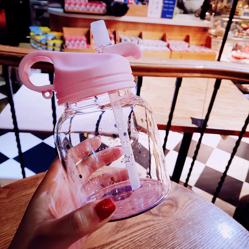 300ML Star Water Bottles Portable drinkware Glass Sport Water Bottle Outdoor Bike Frosted Fruit Drinking Bottles For Travel
300ML Star Water Bottles Portable drinkware Glass Sport Water Bottle Outdoor Bike Frosted Fruit Drinking Bottles For Travel