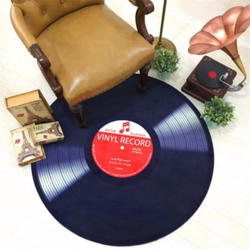 Round Carpet 3D Vinyl Record Printed Carpets for Living Room Anti-slip Rug Computer Chair Floor Mat for Home Decor Kids Room
Round Carpet 3D Vinyl Record Printed Carpets for Living Room Anti-slip Rug Computer Chair Floor Mat for Home Decor Kids Room
