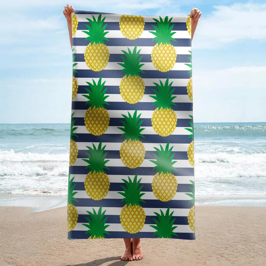 GNORRIS Custom Sand Free Microfiber summer Yellow pineapple rectangle Beach Towel - Quick Dry Super Water Absorbent towels
GNORRIS Custom Sand Free Microfiber summer Yellow pineapple rectangle Beach Towel - Quick Dry Super Water Absorbent towels
