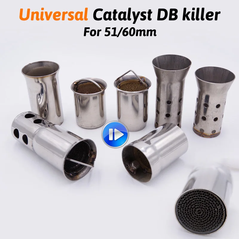 universal 51mm front end DB Killer for Motorcycle Exhaust Muffler DB killer Silencer Noise Sound Eliminator for Off road Bike
universal 51mm front end DB Killer for Motorcycle Exhaust Muffler DB killer Silencer Noise Sound Eliminator for Off road Bike