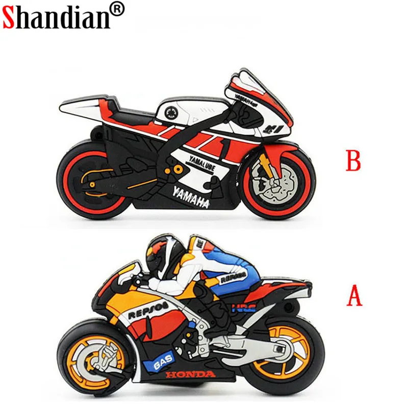 SHANDIAN Motocycle USB flash drive cool moto pen drive moto memory stick USB 2.0 pendrive 4GB 8GB 16GB 32GB 64GB usb stick gift
SHANDIAN Motocycle USB flash drive cool moto pen drive moto memory stick USB 2.0 pendrive 4GB 8GB 16GB 32GB 64GB usb stick gift