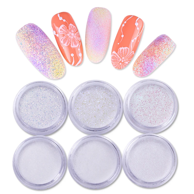 6 Boxes Pear Shell Nail Glitter Set Sequins Flakes Nail Art Decoration AB Color Paillette Manicure Design DIY Powder
6 Boxes Pear Shell Nail Glitter Set Sequins Flakes Nail Art Decoration AB Color Paillette Manicure Design DIY Powder