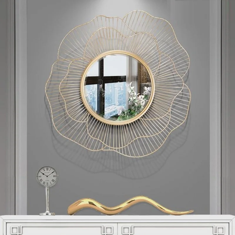 Wall Decorative Mirror Wall Hangings Creative Wrought Iron Wall Decoration Three-Dimensional Wall Decoration Living Room R2088
Wall Decorative Mirror Wall Hangings Creative Wrought Iron Wall Decoration Three-Dimensional Wall Decoration Living Room R2088