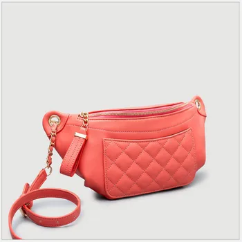 Summer new fashion Rhombic lattice chain young casual waist pack Oblique span shoulder bag
Summer new fashion Rhombic lattice chain young casual waist pack Oblique span shoulder bag