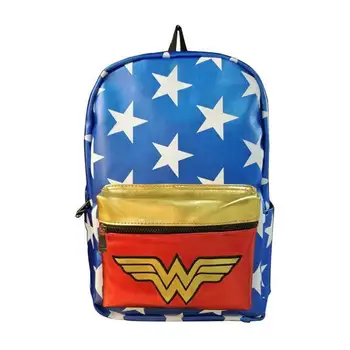 Anime Wonder Woman Backpack Pocket Monsters Waterproof Canvas Backpack For Women Men PU leather Shoulder Schoolbags Mochila
Anime Wonder Woman Backpack Pocket Monsters Waterproof Canvas Backpack For Women Men PU leather Shoulder Schoolbags Mochila