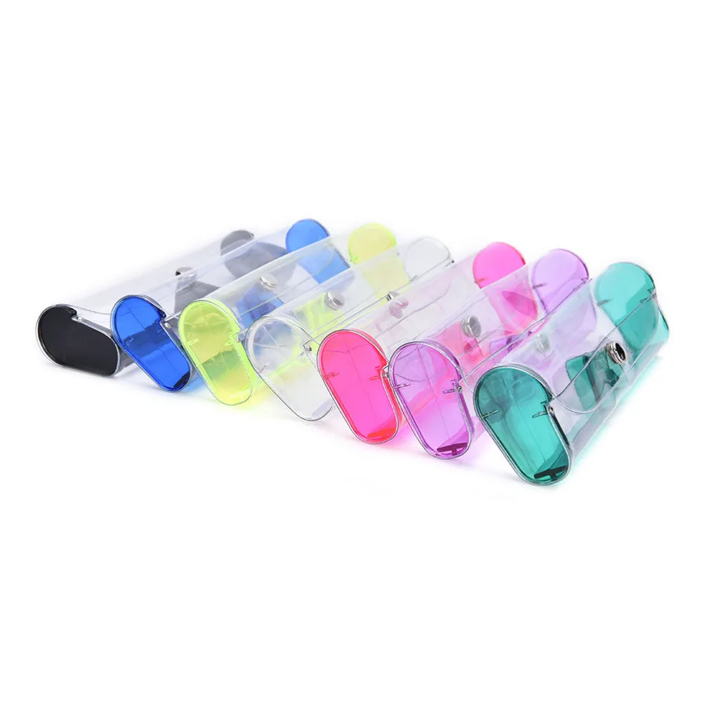 1 Pcs protable Eyewear Boxes Kawaii PVC Glasses Box Cute Girl's Transparent Glasses Case
1 Pcs protable Eyewear Boxes Kawaii PVC Glasses Box Cute Girl's Transparent Glasses Case