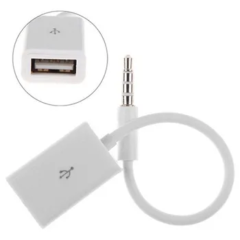 Mini Jack 3.5mm AUX Audio Plug To USB 2.0 Converter Adapter USB Aux Cable for Car MP3 Speaker U Disk USB Flash Drive Accessories
Mini Jack 3.5mm AUX Audio Plug To USB 2.0 Converter Adapter USB Aux Cable for Car MP3 Speaker U Disk USB Flash Drive Accessories