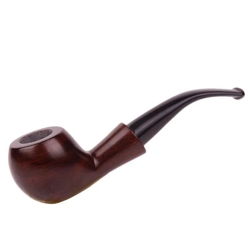 1 Pcs Smoking Ebony Pipe Wooden 9mm Filter Gift for Grandfather Boy Friend Father Portable Smoke Pipe Smoking Accessories
1 Pcs Smoking Ebony Pipe Wooden 9mm Filter Gift for Grandfather Boy Friend Father Portable Smoke Pipe Smoking Accessories