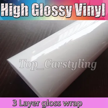1.52x20m 3 Layers Gloss white Vinyl Car Wrap Sticker With Air BUBBLE Free Shiny White Vehicle covering 4.98x66ft
1.52x20m 3 Layers Gloss white Vinyl Car Wrap Sticker With Air BUBBLE Free Shiny White Vehicle covering 4.98x66ft