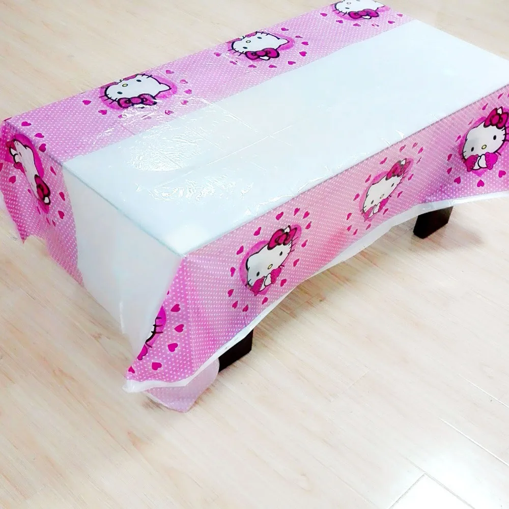 108cm*180cm Hello Kittty Party Supplies Table Cloth For Kids Girls Favor Party Supplies Birthday Hellokitty Festival Decoration
108cm*180cm Hello Kittty Party Supplies Table Cloth For Kids Girls Favor Party Supplies Birthday Hellokitty Festival Decoration