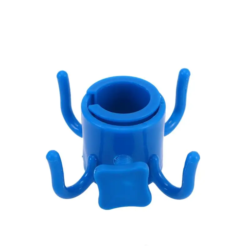Beach Umbrella Hanging Hook 4-prongs Plastic Umbrella Hanging Hook for Towels Camera Sunglasses Bags for Beach Camping Trips