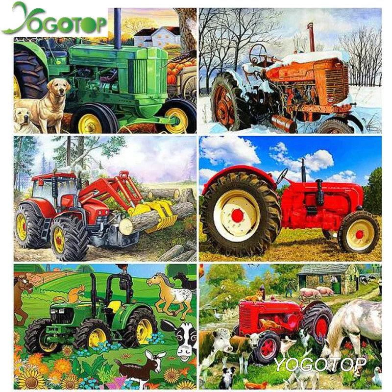 YOGOTOP Diamond Embroidery Farm tractor 5d Diamond Painting Full Drill Square/Round Picture Of Rhinestones Mosaic Art Sale YY610
YOGOTOP Diamond Embroidery Farm tractor 5d Diamond Painting Full Drill Square/Round Picture Of Rhinestones Mosaic Art Sale YY610