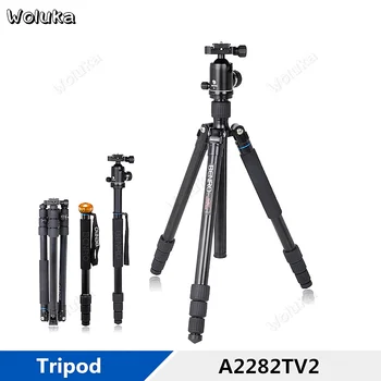 Tripod Monopod A2282TV2 Travel Portable SLR Camera Professional Photographic tripod with ball head CD50 T11
Tripod Monopod A2282TV2 Travel Portable SLR Camera Professional Photographic tripod with ball head CD50 T11