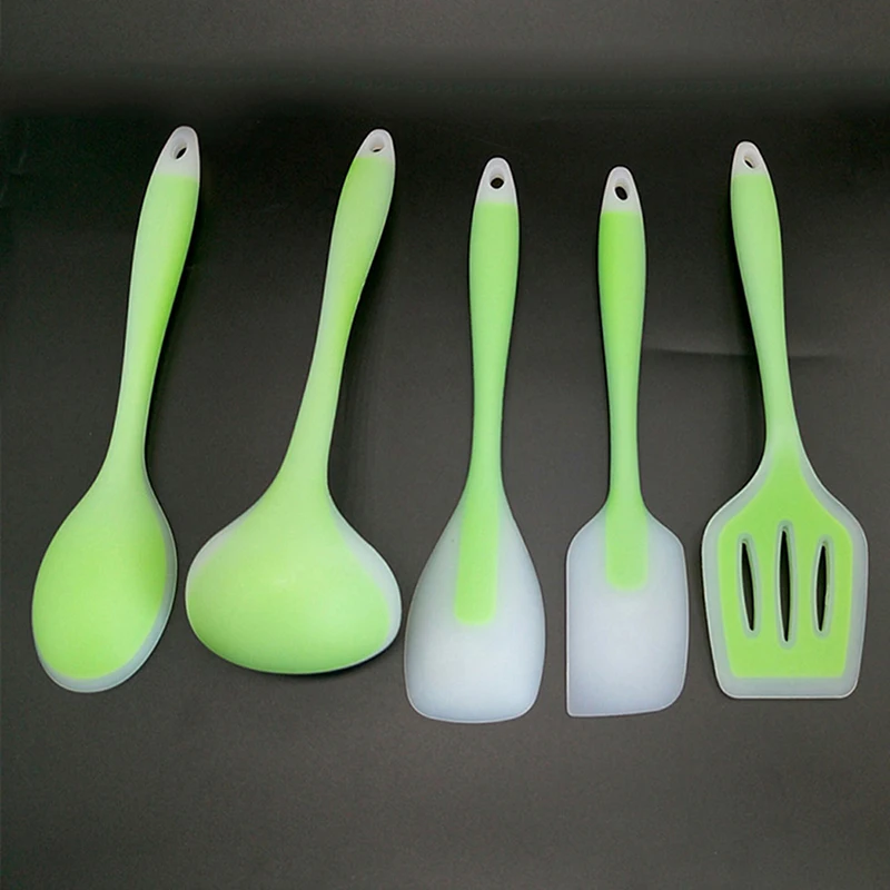 5 Pcs / Set Silicone Cooking Utensil Heat Resistant Cooking Non-Stick Baking Tools utensilio de cozinha Kitchen Cooking Utensils
5 Pcs / Set Silicone Cooking Utensil Heat Resistant Cooking Non-Stick Baking Tools utensilio de cozinha Kitchen Cooking Utensils