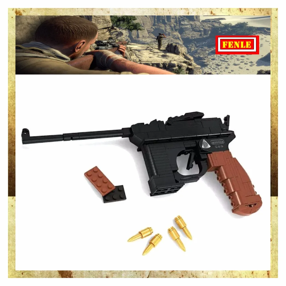 2019 New Arms World War II M1989 gun Pistol Model Building Blocks Classic Gun Toys Christmas Gift
2019 New Arms World War II M1989 gun Pistol Model Building Blocks Classic Gun Toys Christmas Gift
