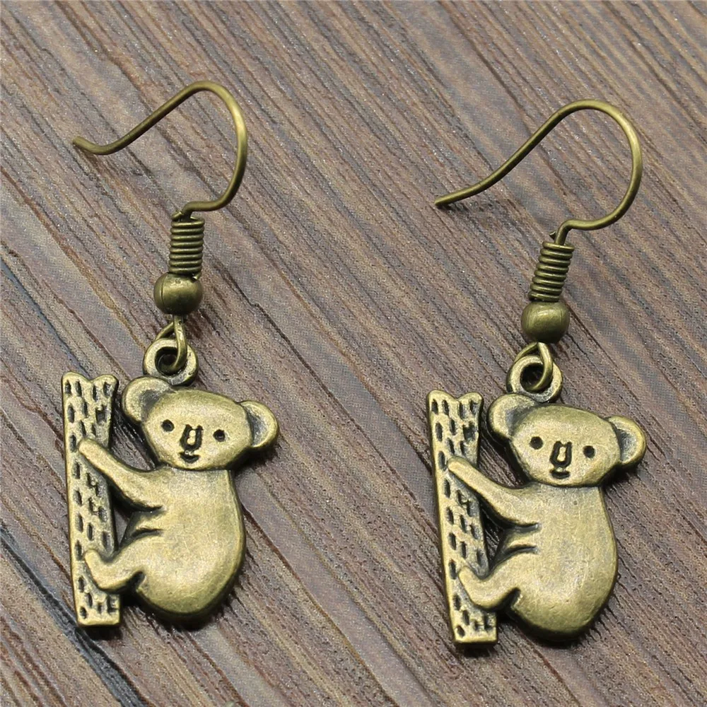 Koala 20x14mm Charm Drop Earrings Fashion Handmade Design Earring Jewelry Gift For Women
Koala 20x14mm Charm Drop Earrings Fashion Handmade Design Earring Jewelry Gift For Women