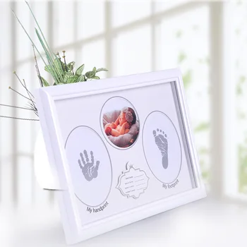 Exquisite and simple picture frame full moon baby commemorative set up hanging frame infant hand and foot print photo frame 3
Exquisite and simple picture frame full moon baby commemorative set up hanging frame infant hand and foot print photo frame 3
