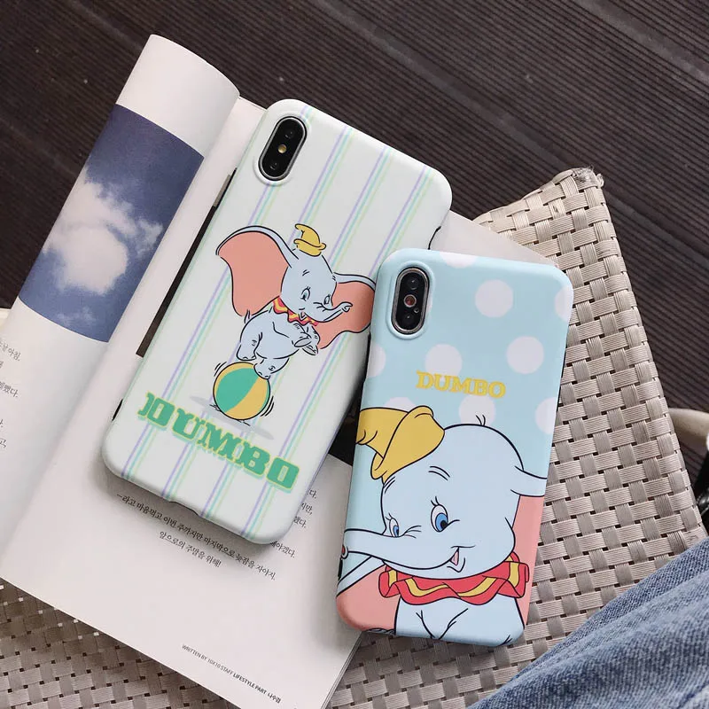 Cute Cartoon Dumbo elephant Phone Cases For iPhone X Xs Max Xr 10 8 7 6 6s Plus matte Soft TPU Back Cover Fundas Coque
Cute Cartoon Dumbo elephant Phone Cases For iPhone X Xs Max Xr 10 8 7 6 6s Plus matte Soft TPU Back Cover Fundas Coque