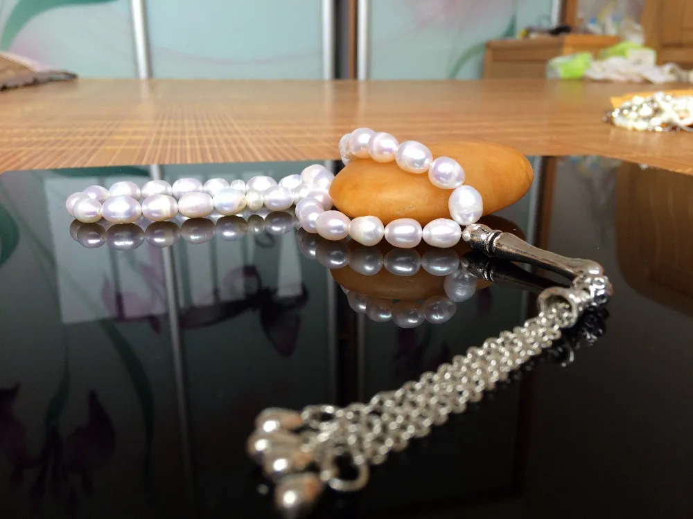Natural 33 Fresh Water Pearl 9-10mm beads Sliver tassel Prayer beads Islamic Muslim Tasbih Masbah misbaha free shipping
Natural 33 Fresh Water Pearl 9-10mm beads Sliver tassel Prayer beads Islamic Muslim Tasbih Masbah misbaha free shipping