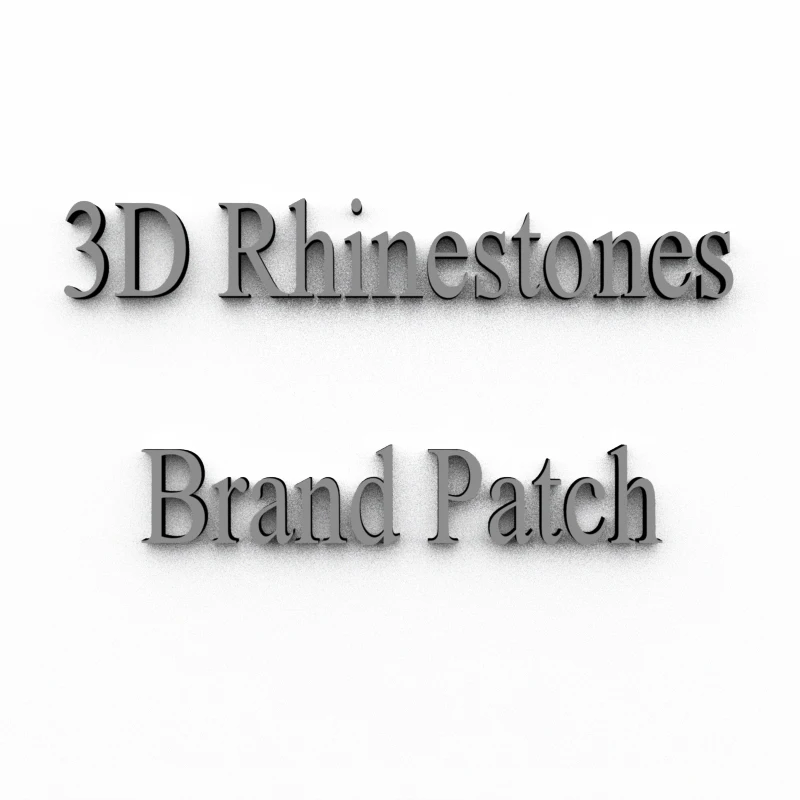 Custom Brand Logo Patch Iron on 3D Crystal Rhinestones Sticker /Contact customer service to get list
Custom Brand Logo Patch Iron on 3D Crystal Rhinestones Sticker /Contact customer service to get list