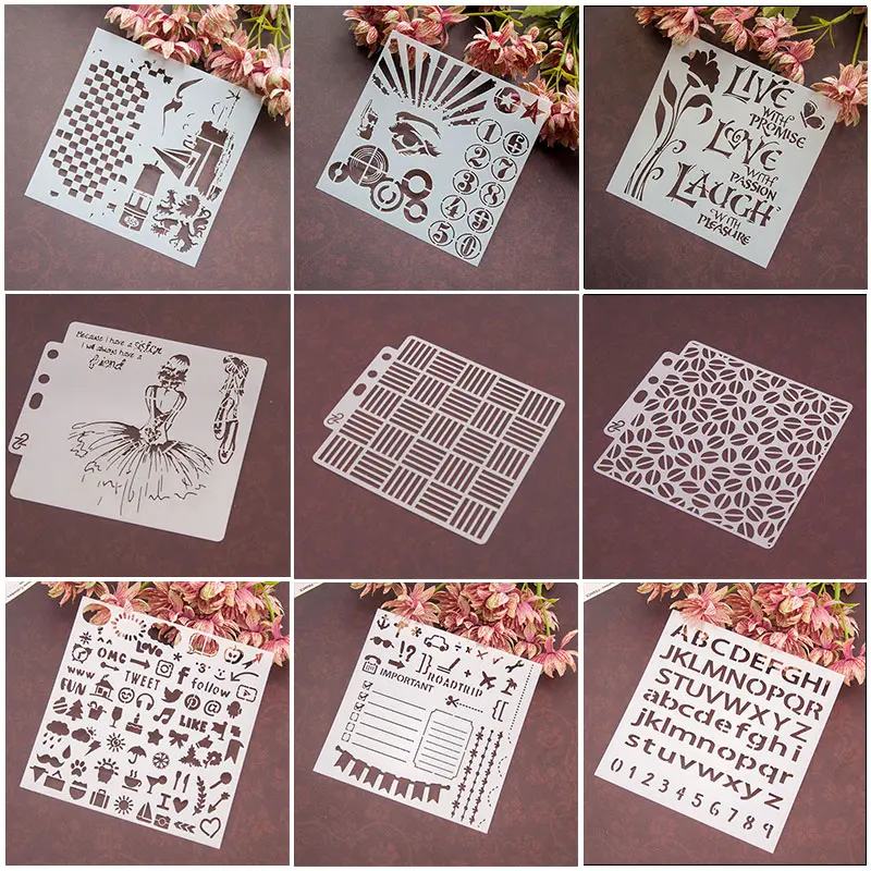 Beautiful Girls Letters Stencils For Painting Scrapbooking Stamp Cake Decorating Tool Embossing Paper Cards Album DIY Supplies
Beautiful Girls Letters Stencils For Painting Scrapbooking Stamp Cake Decorating Tool Embossing Paper Cards Album DIY Supplies