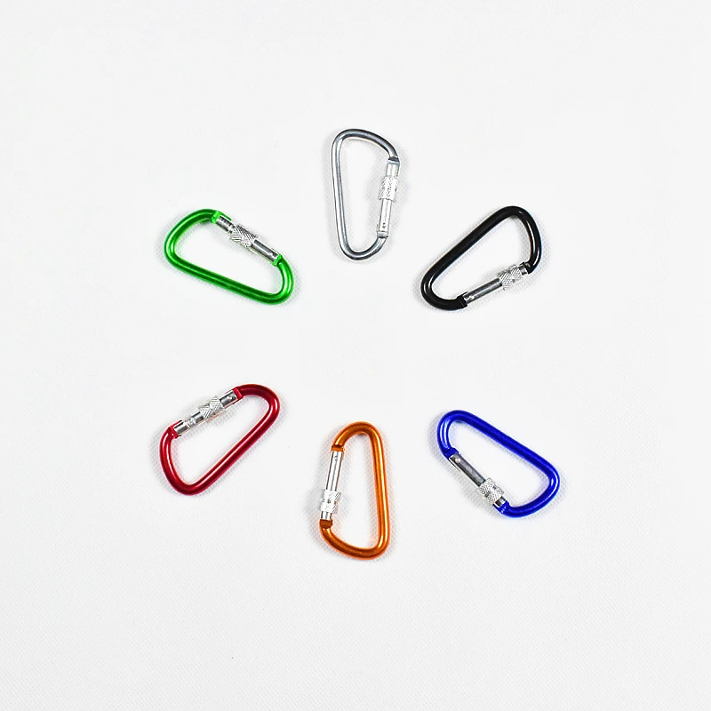 D-Shaped Carabiner Mountaineering 1Pair(2Pieces) buckle Free shipping Outdoor 6 colors With Lock Aluminium Alloy D-shaped Hook
D-Shaped Carabiner Mountaineering 1Pair(2Pieces) buckle Free shipping Outdoor 6 colors With Lock Aluminium Alloy D-shaped Hook