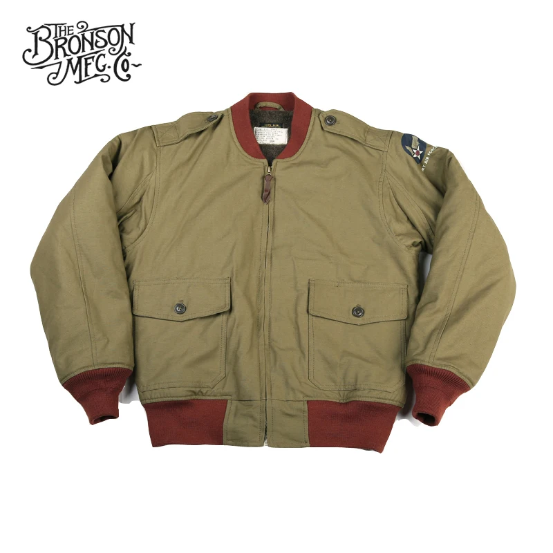 Bronson Repro B-10 (MOD) Flight Jacket Vintage Bomber Military Coat WW2 Uniform
Bronson Repro B-10 (MOD) Flight Jacket Vintage Bomber Military Coat WW2 Uniform