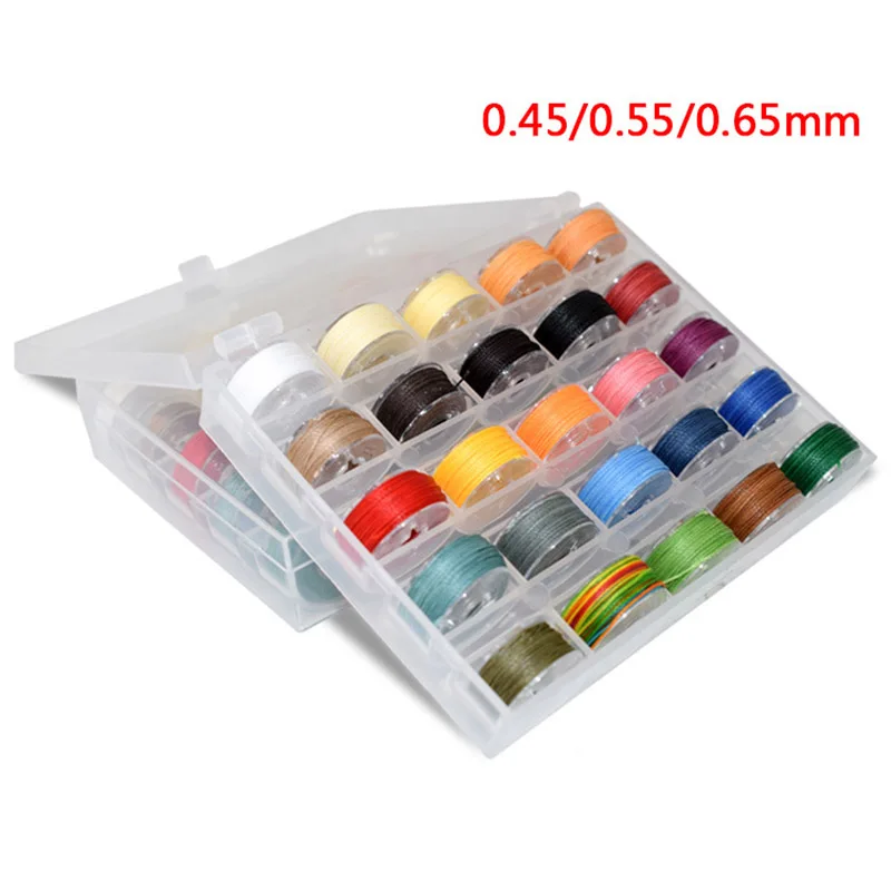 0.45mm-0.65mm Waxed Cotton Beading Cord Rope for Making Bracelet Necklace with boxes Jewelry Handcraft Accessories 25 color
0.45mm-0.65mm Waxed Cotton Beading Cord Rope for Making Bracelet Necklace with boxes Jewelry Handcraft Accessories 25 color
