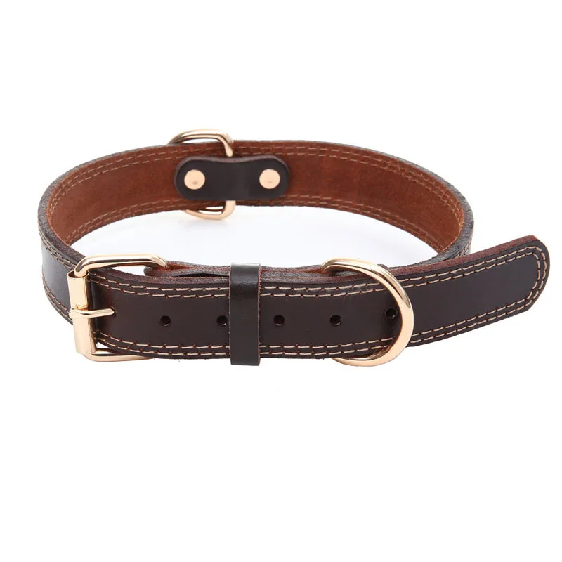 Real Leather Dog Collar pet Puppy Collars Adjustable dog Neck Strap Comfortable Cat Collar For Small Medium large big Dogs
Real Leather Dog Collar pet Puppy Collars Adjustable dog Neck Strap Comfortable Cat Collar For Small Medium large big Dogs