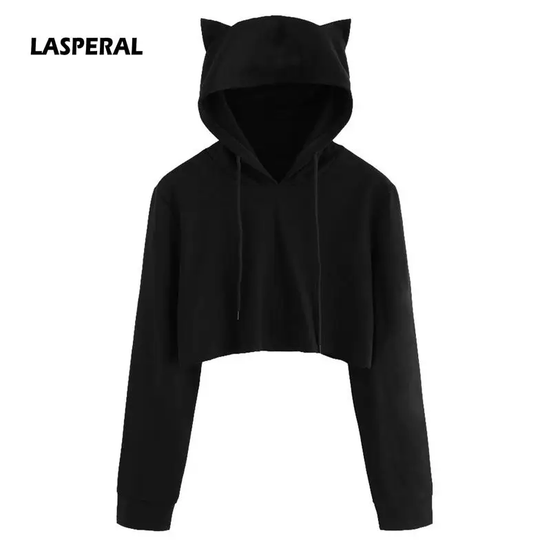 LASPERAL Cute Womens Sweatshirts Hoodie Tops Solid Cat Ear Long Sleeve Cropped Sweatshirt Hooded Pullover Tracksuit Outerwear XL
LASPERAL Cute Womens Sweatshirts Hoodie Tops Solid Cat Ear Long Sleeve Cropped Sweatshirt Hooded Pullover Tracksuit Outerwear XL