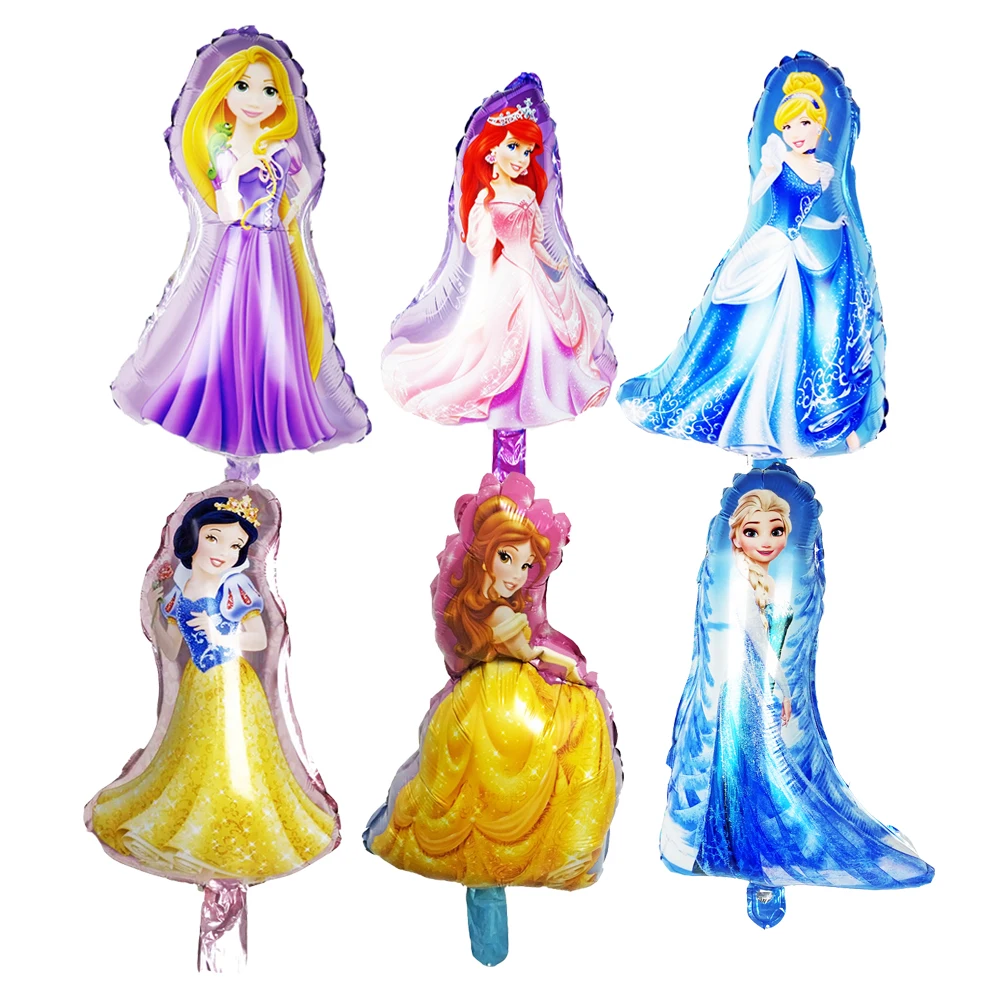 2pcs Mini Belle Aurora Cinderella Snow White Elsa Anna Princess Foil Balloon Baby Birthday Party Air Globos Decor Supplies
2pcs Mini Belle Aurora Cinderella Snow White Elsa Anna Princess Foil Balloon Baby Birthday Party Air Globos Decor Supplies