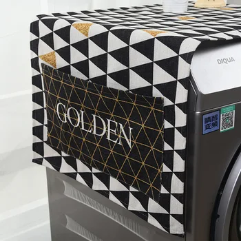 Multicolor Dual-purpose Linen Dust Cover Proof Kitchen Washing Machine Refrigerator Storage Bags Pouch
Multicolor Dual-purpose Linen Dust Cover Proof Kitchen Washing Machine Refrigerator Storage Bags Pouch