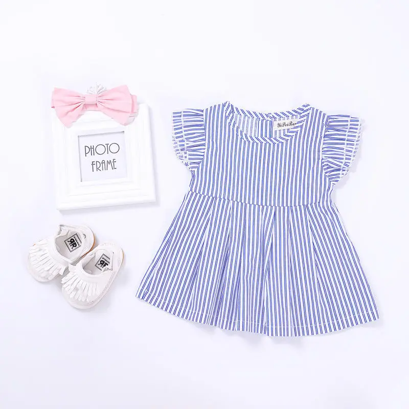 Fashion Toddler Infant Baby Kids Girls Striped Princess Dress Tops Summer Short Sleeve Top Shirt Casual Costume 0-24M
Fashion Toddler Infant Baby Kids Girls Striped Princess Dress Tops Summer Short Sleeve Top Shirt Casual Costume 0-24M