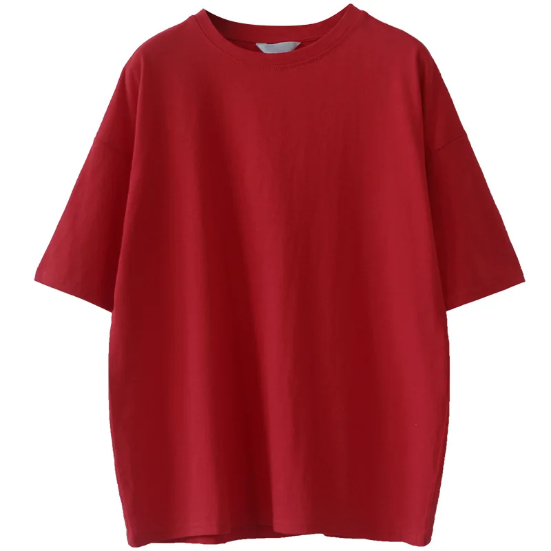 ZuoLunOuBa 2018 Summer Korean Version Solid Color Women T Shirt Loose Harajuku Round Neck Short Sleeve Cotton Ladie Tops T shirt
ZuoLunOuBa 2018 Summer Korean Version Solid Color Women T Shirt Loose Harajuku Round Neck Short Sleeve Cotton Ladie Tops T shirt